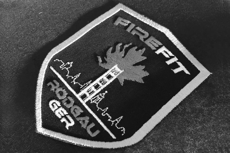 Stickerei Aufnäher Patch Firefit Rodgau